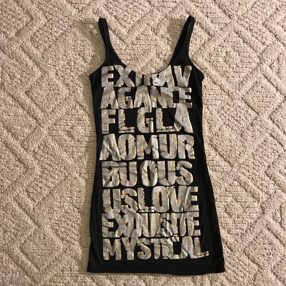 Tank mini dress by Express